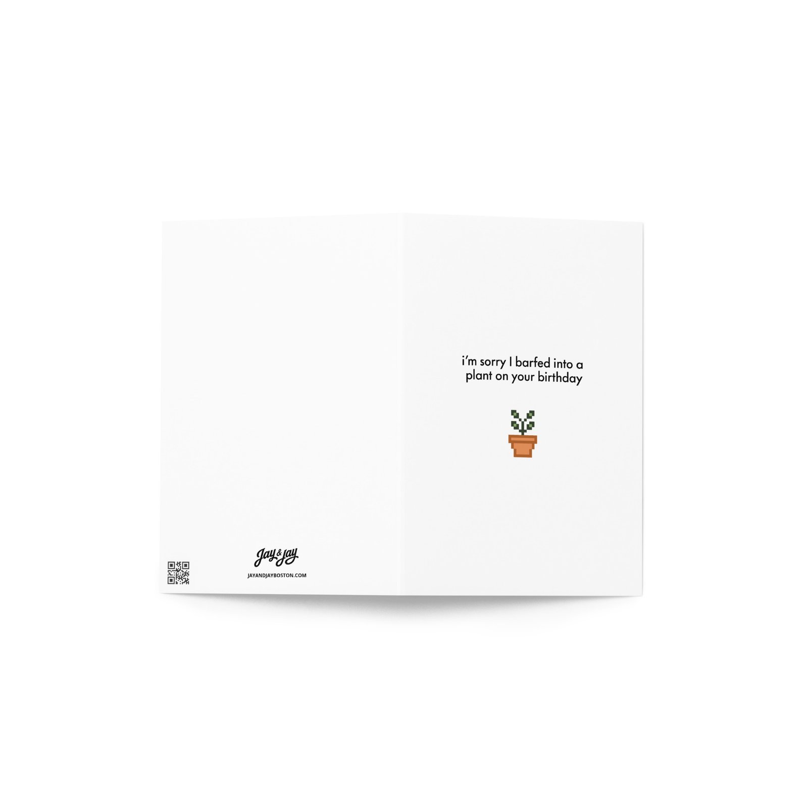 happy birthday - sorry i barfed in your plant - Image 2