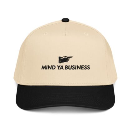 mind ya business hat two color design