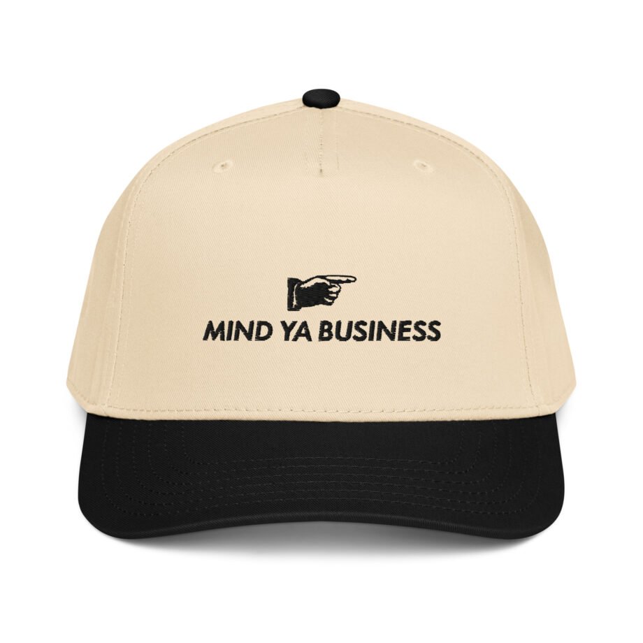 mind ya business hat two color design